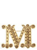 Max Mara Bath2 monogrambroche met kristallen