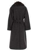 Weekend Maxmara Cacio1234 Wool Dressing Gown Coat