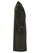 Weekend Maxmara Smalto Wool Drape Coat