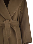 Weekend Maxmara Tempera Coat In Wool, Alpaca And Mohair Blend