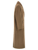 Weekend Maxmara Zufolo dobbeltbrystet frakke i uld og alpakka