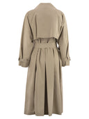 Weekend Maxmara Fatto Water Repellent Canvas Trench Coat