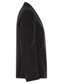 Weekend Max Mara Ornati Double Breasted Blazer In Wool Canvas