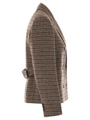 Weekend Maxmara Gerusia Cropped Blazer In Wool Blend