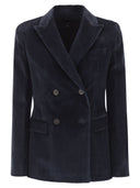 Weekend Maxmara Katanga Cotton Velvet Blazer