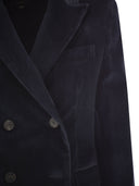 Weekend Maxmara Katanga Cotton Velvet Blazer
