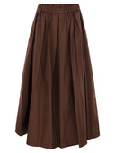 Weekend Maxmara Bruno1234 Long Taffeta Skirt