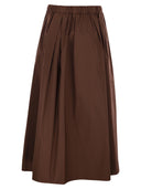 Weekend Maxmara Bruno1234 Long Taffeta Skirt