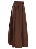 Weekend Maxmara Bruno1234 Long Taffeta Skirt