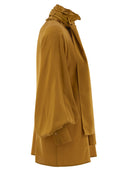 Weekend Max Mara Guido Silk Shirt With Bow Tie
