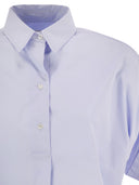 Weekend Max Mara Ardea Straight Cotton Poplin Shirt