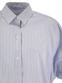 Weekend Max Mara Ardea Straight Cotton Poplin Shirt