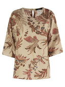 Weekend Max Mara Filippo Gedrukte Silk Soft Blouse