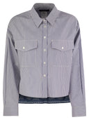 Weekend Max Mara Doria Shirt in tela di cotone pesante