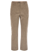 Weekend Maxmara Marruca Cotton Velvet Trousers