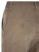 Weekend Maxmara Marruca Cotton Velvet Trousers
