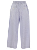Week-end Max Mara Fleur Cotton Satin pantalon