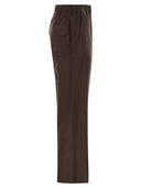 Weekend Maxmara Hateley Wool Flannel Trousers