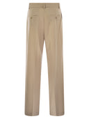 Weekend Max Mara Visivo Wool Palazzo byxor