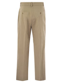 Weekend Max Mara Urial Cotton Satin Crop Trousers
