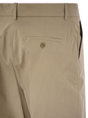 Weekend Max Mara Urial Cotton Satin Crop Trousers