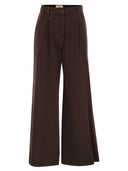 Weekend Maxmara Nanda Cotton Bull Trousers