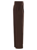 Weekend Maxmara Nanda Cotton Bull Trousers