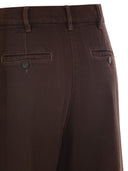 Weekend Maxmara Nanda Cotton Bull Trousers