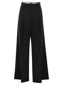 Weekend Max Mara Adelfi Stretch Wool Trousers