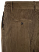 Weekend Maxmara Tania Wide Leg Corduroy Trousers