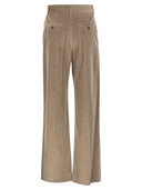 Weekend Maxmara Tania Wide Leg Corduroy Trousers