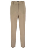 Weekend Max Mara Canon Wool Cigarette Trousers