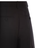 Weekend Maxmara Bussola1234 Wool Canvas Bermuda Shorts