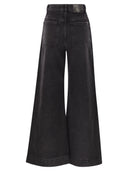 Weekend Maxmara Cactus1234 Wide Leg Jeans In Cotton Denim