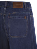 Weekend Max Mara Vega Jeans Wide Leg In Denim