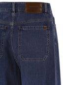 Weekend Max Mara Vega Jeans Wide Leg In Denim