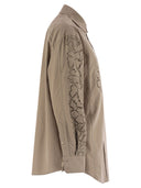 Weekend Max Mara Elmi Embroidered Soft Poplin Shirt