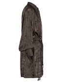Weekend Maxmara Bunny1234 Laminated Chiffon Dress