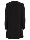 Weekend Maxmara Cabina1234 Mini Dress In Shiny Satin Reverse Fabric