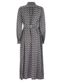 Weekend Max Mara Narvel Printed Silk Shirt Dress