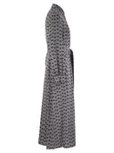 Weekend Max Mara Narvel Printed Silk Shirt Dress