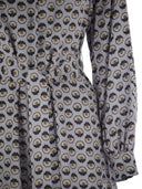Weekend Max Mara Narvel Printed Silk Shirt Dress