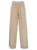 Weekend Maxmara Josef Trousers In Wool And Cashmere Yarn