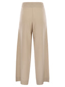 Weekend Maxmara Josef Trousers In Wool And Cashmere Yarn