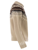 Weekend Maxmara Cabiria1234 Alpaca And Jacquard Wool Cardigan