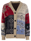 Weekend Max Mara Baobab Over Cardigan in Jacquard Yarn