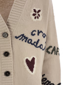 Weekend Max Mara Belgio Over Cardigan In Wool Yarn