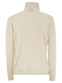 Weekend Max Mara Kiku Turtleneck In Silk And Wool Yarn