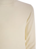 Weekend Max Mara Kiku Turtleneck In Silk And Wool Yarn