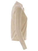 Weekend Maxmara Cappa Wool And Cashmere Polo Shirt